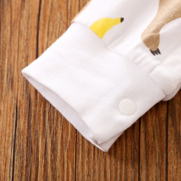 NWT baby onesie outfit sloth funny 100% cotton - Picture 6 of 6